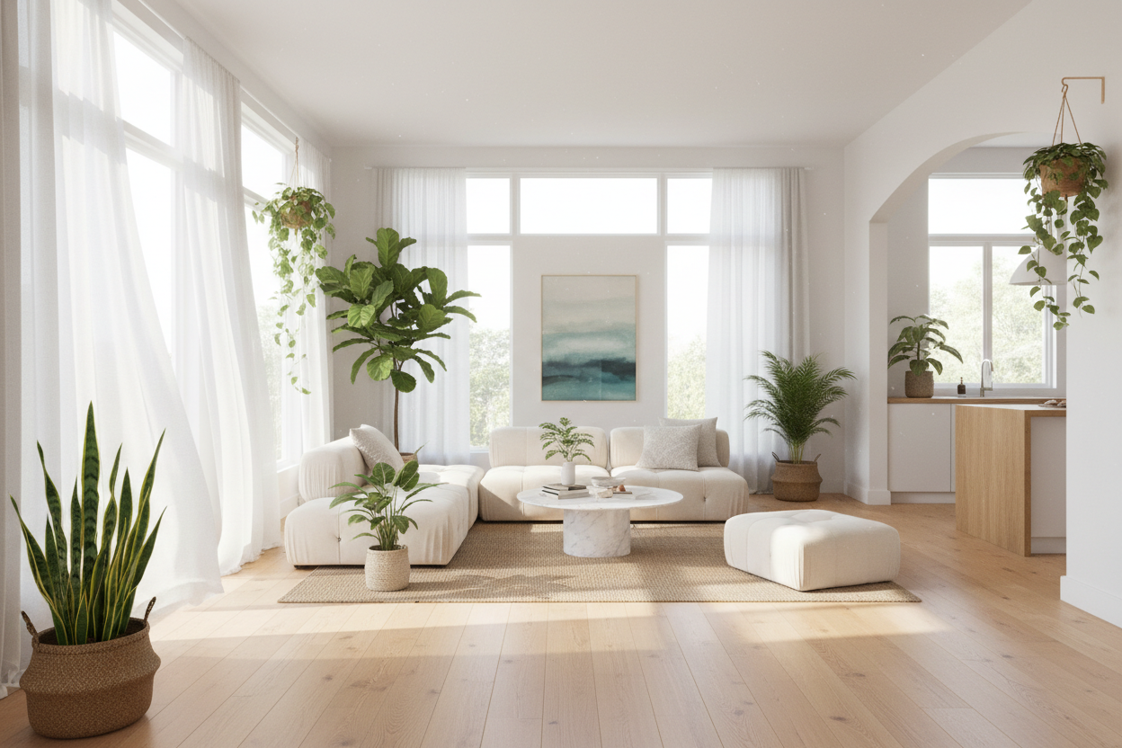 inside clean fresh air